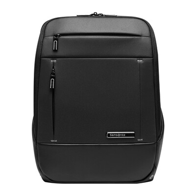 

New beauty Samsonite fashion shoulder bag 14 inch men&women general business casual backpack tide light computer bag BQ9 09001 black