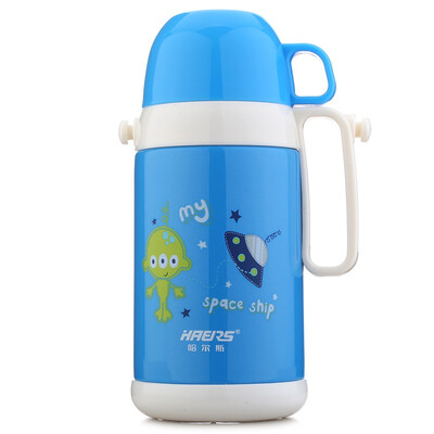 

Hals HAERS 400ml children&39s students stainless steel vacuum handle insulation cup LHX-400AD-2 rose