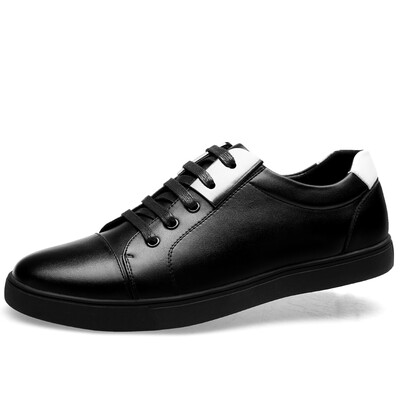 

Precentor Casual Men casual men&39s shoes Korean breathable white shoes men&39s belt with low to help shoes shoes S100 black 41 yards