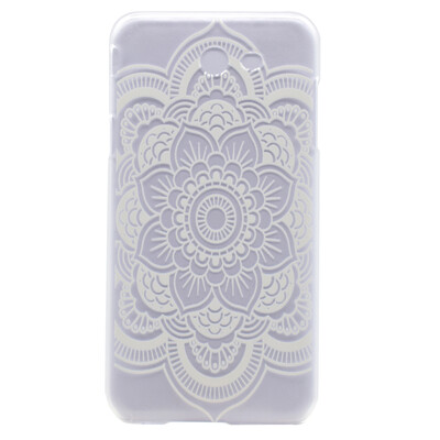 

Hexagonal flower Pattern Soft Thin TPU Rubber Silicone Gel Case Cover for SAMSUNG Galaxy J7 2017J710