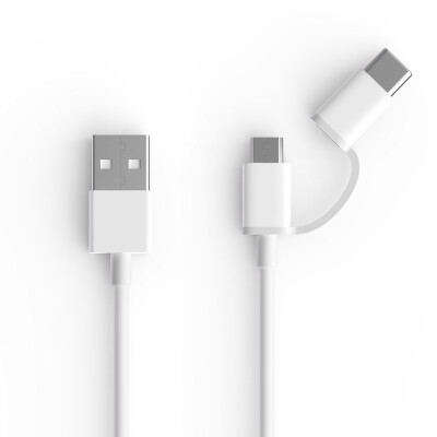 

Кабель Micro USB и Type-C для зарядки и передачи данных Xiaomi ZMI AL511, белый