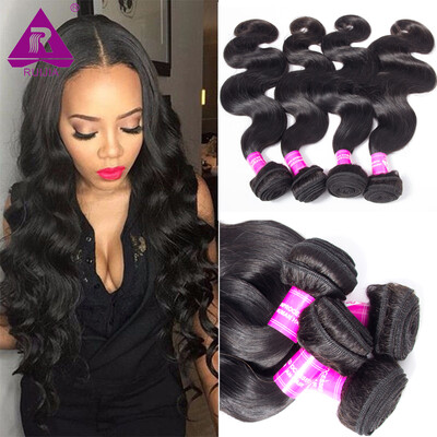 

Grade 8a Malaysian Body Wave 4PCS lot Malaysian Virgin Hair Body Wave Human Hair Weave Bundles Natural Black Virgin Malaysian Hair