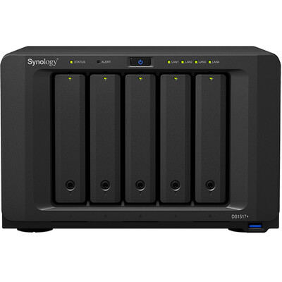 

Synology DS416slim может поддерживать 4 2,5-дюймовых NAS-сервера хранения данных на жестком диске (без встроенного жесткого диска)