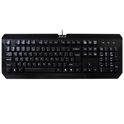

Shuangfei Yan A4TECH K-100 USB waterproof keyboard wired office keyboard