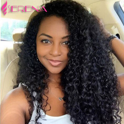 

360 Lace Frontal With Bundle Перуанский кудрявый кудрявый 360 кружевной фронтальный с 3 пакетами, предварительно выщипываемыми 360 фронтальными со связями