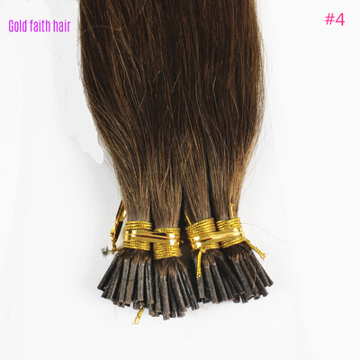 

1gs 100g Human Remy Hair 2 Dark Brown Straight Custom Capsule Keratin Stick I Tip Fusion Full Human Hair Extensions Pre Bonded