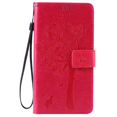 

Rose Tree Design PU Leather Flip Cover Wallet Card Holder Case for HUAWEI Honor 5X