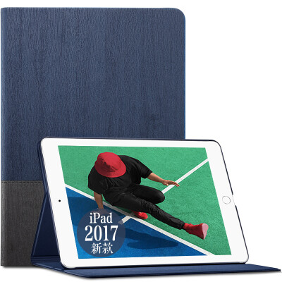 

(ESR) Apple новый IPad защитный чехол 2017 новый iPad7 защитный корпус падение стент 9,7 дюймовый кожаный чехол для простой оригинальной серии синих серых заметок