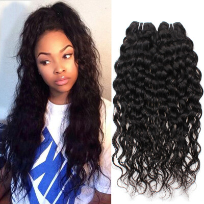 

3 Bundle Deals Peruvian Virgin Hair Water Wave Virgin Hair Peruvian Natural Wave Wet And Wavy Human Hair Mink Peruvian Hair