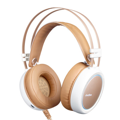 

First impression G15 headset computer headset gaming gaming headset high fidelity stereo microphone with champagne