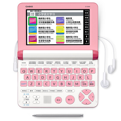 

Casio (CASIO) E-SU60VP гуманитарные науки маленькие дети Casio обучающая машина розовый порошок