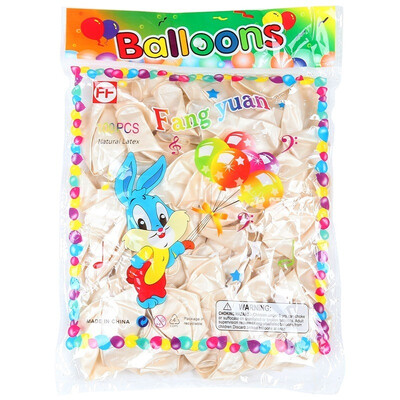 

Shengyi Shangpin wedding balloon set of white 100 fitted with air pump
