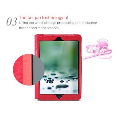 

MyMei Cuir Housse Coque Protect Smart Etui Case Cover Support Pour Tablette iPad 2/3/4