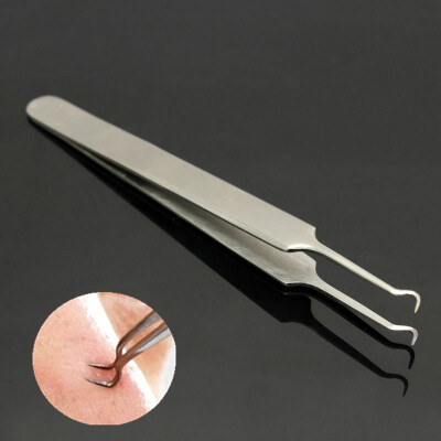 

Stainless Blackhead Acne Blemish Pimple Extractor Remover Extractor Bend Curved