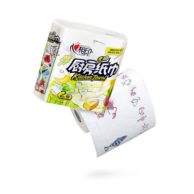 

Heart Printed Paper Kitchen Paper Print 75 * 8 Rolls (FCL Sales