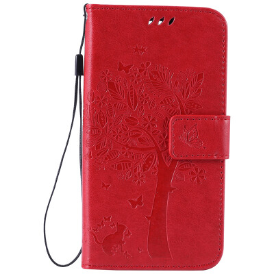 

Red Tree Design PU Leather Flip Cover Wallet Card Holder Case for LG K7