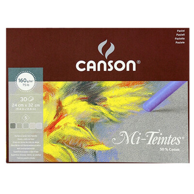 

Kang Song CANSON Mi Dan Mi-Teintes powder painting the color paper gray 30 160g 240x320mm