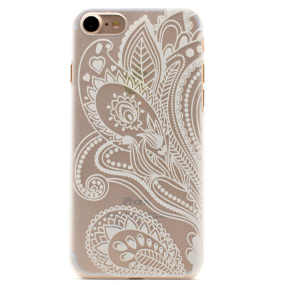 

Morning glory Pattern Soft Thin TPU Rubber Silicone Gel Case Cover for IPHONE 7