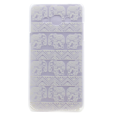 

Twelve flowers Pattern Soft Thin TPU Rubber Silicone Gel Case Cover for Samsung GALAXY J3 Pro