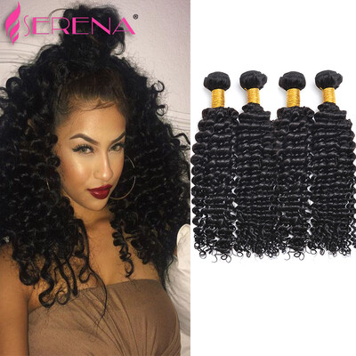 

Loose Deep Wave 7A Brazilian Virgin Hair Cheap Hair Bundles 4 PCS Curly Weave Human Hair Loose Deep Wave Brazilian Hair Bundles