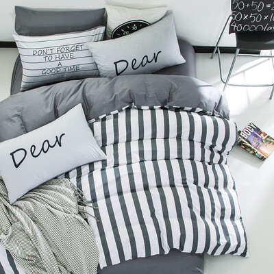 

Jiuzhou deer suite home textiles cotton bedding twill printing four sets of bed sheets quilt city password 15 18 m bed 200 230cm