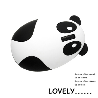 

MyMei 1pcs Panda Recharge Mouse Mouse Mouse Mat Office gift for computer White Hot Pink
