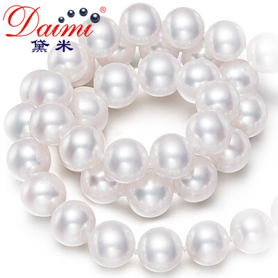 

Demi jewelry comparable to the selection of fine leisure shine is round freshwater pearl necklace to send my mother 8-9mm45cm