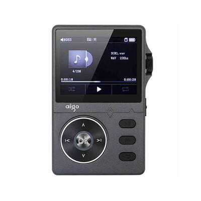

Patriot (aigo) плеер hifi mp3 плеер MP3-108 мультимедийный высококачественный портативный mp3-плеер серый