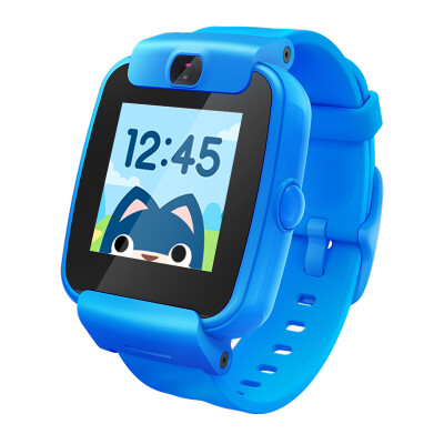 

Sogou candy cat teemo children's phone watch color color camera children's smart watch 360 degree waterproof student positioning watch mobile phone dynamic blue