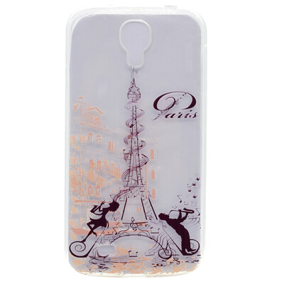 

Music tower Pattern Soft Thin TPU Rubber Silicone Gel Case Cover for Samsung GALAXY S4