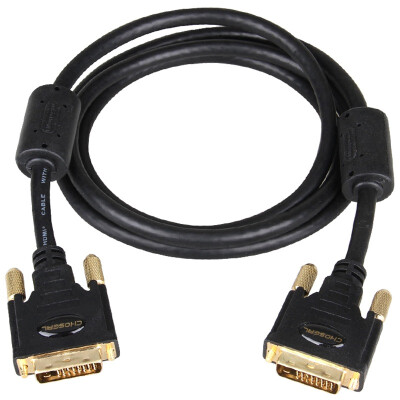 

CHOSEAL QS5202T5 DVI (24 + 1) gold-plated terminal dual DVI interface computer TV projector dedicated high-definition video cable 5 meters