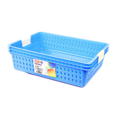 

Home Life A Office Kitchen Home Storage Basket Storage Basket 3 Pack 38263 Blue