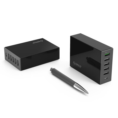

Отдел Оррик (ORICO) ТСЛ-6U многоходовой USB Настольное зарядное устройство типа с * 1 / 2.4A * 4 / 2,0 быстрой зарядки зарядное устройство черный выходной мощности 5V10A