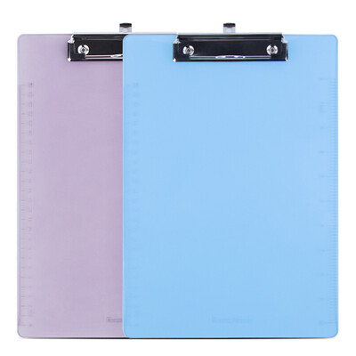

Guangbo (GuangBo) A4 quality PP writing board clip with the scale / office supplies flat folder random WJ6105
