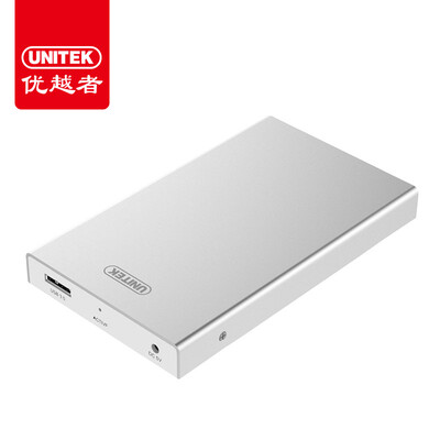 

Улучшенный человек (UNITEK) Y-3026SL SATA3.0 двухбитных высокоскоростной USB3.0 съемный диск картридж крепление универсальный 2,5 / 3,5 дюйма серийный жесткое сиденье серебряный сплав