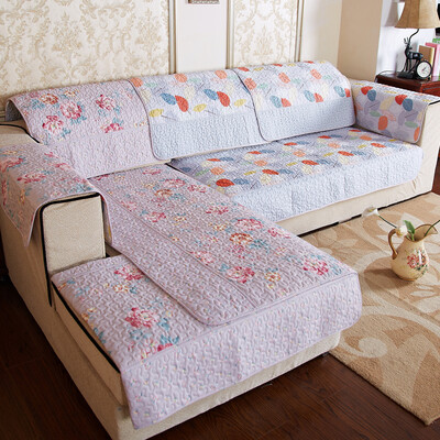 

(FANROL) диван-циферблат четыре сезона диван комплекты коврики ткань шлифовальный диван туалетная крышка простой двухсторонний диван подушка набор зеркало цветок вода месяц 90 * 90 см