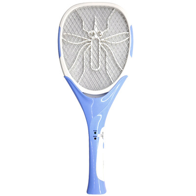

An electric mosquito shot rechargeable LED lights anti - mosquito shoot home three - layer electronic anti - mosquito shoot flies shot 1706 blue