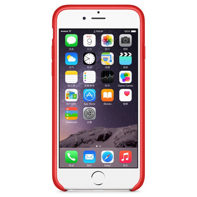 

Apple MGR82FE / A iPhone 6 original leather protective shell red