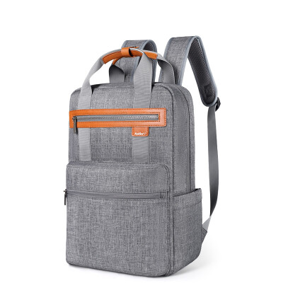 

Antler (antler) casual computer bag 15.6 inch female shoulder bag men's backpack business large capacity notebook bag A703484 gray