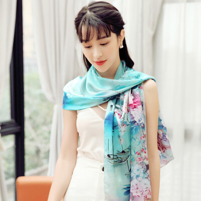 

STORY Of SHANGHAI silk scarf