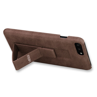 

Mo Fan Apple 8 7plus mobile phone case iphone8 7plus protective sleeve lazy stent anti-throwing mobile phone sets of creative back shell series 55-inch brown