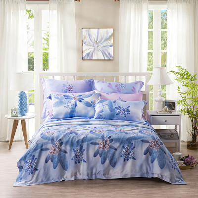 

LUOLAI wedding tencel bed set/bed kit (duvetcover/bed sheet/pillowcase) 1.8m bed 220*250cm