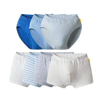 

Disney (Disney) 7 children's underwear boys baby children's elastic cotton triangle angle four corners underwear 48163Y0 seven color installed 110