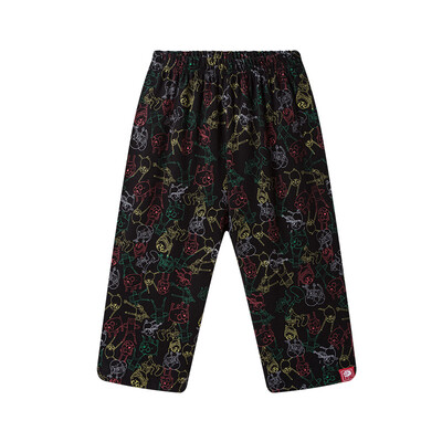 

DICI (DICI) Adventure treasure boy casual pants shorts Shu skin thin cotton boy pants 6C011B0 black 130
