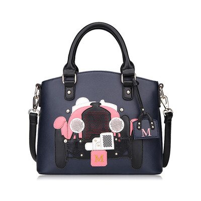 

Muyu Hanyu Fashion Women&39s Bag Batai Handbag Shoulder Bag Messenger Bag Night Blue 30289