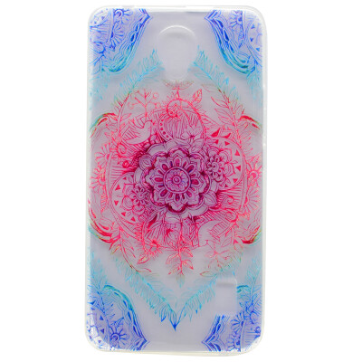 

Magic flower Pattern Soft Thin TPU Rubber Silicone Gel Case Cover for Huawei Y635