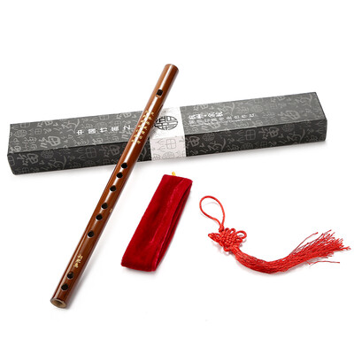 

Jingdong supermarket Acacia birds LOVEBIRD clarinet F tune 6 holes Bamboo flute students flute national orchestral instrument Beginner cloth sets of Chinese knot XS1038