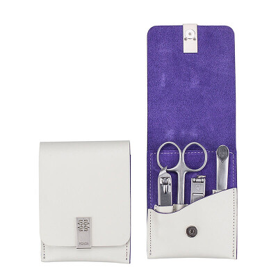 

Jingdong supermarket] can treasure (KOBOS) KBM-1102 nail knife stainless steel nail scissors nail file suit nail clippers four sets of white