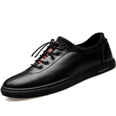 

Precentor breathable men's shoes casual shoes men's hollow small white shoes low to help sports lace shoes 338X white 44 yards