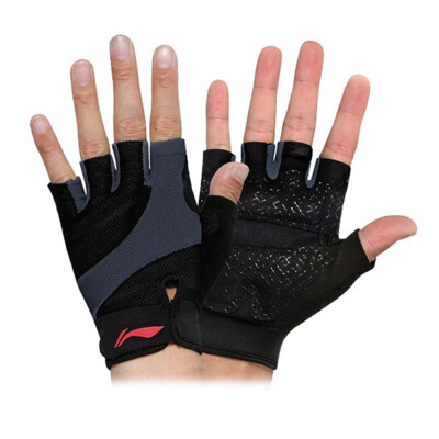 

Li Ning LI-NING outdoor tactical gloves summer men&women half finger riding anti-skid breathable sports gloves dumbbell weight lifting equipment wrist strength training gloves